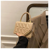 PLAID QUILTED SHOULDER BAG - B ANN'S BOUTIQUE, LLC
