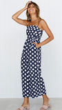 POLKA DOT PARTY JUMPSUIT - B ANN'S BOUTIQUE