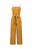 POLKA DOT PARTY JUMPSUIT - B ANN'S BOUTIQUE