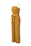 POLKA DOT PARTY JUMPSUIT - B ANN'S BOUTIQUE