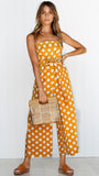 POLKA DOT PARTY JUMPSUIT - B ANN'S BOUTIQUE