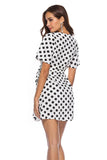 POLKA DOT PERFECT WRAP DRESS - B ANN'S BOUTIQUE