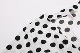 POLKA DOT PERFECT WRAP DRESS - B ANN'S BOUTIQUE
