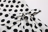 POLKA DOT PERFECT WRAP DRESS - B ANN'S BOUTIQUE