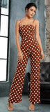 POLKA DOTTIN’ PARTY JUMPSUIT - B ANN'S BOUTIQUE