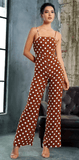 POLKA DOTTIN’ PARTY JUMPSUIT - B ANN'S BOUTIQUE