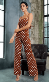 POLKA DOTTIN’ PARTY JUMPSUIT - B ANN'S BOUTIQUE