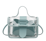 POP OF COLOR CLEAR CROSSBODY - B ANN'S BOUTIQUE, LLC