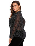 PRETTY AS A PICTURE CHIFFON TOP - B ANN'S BOUTIQUE