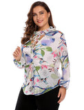 PRETTY AS A PICTURE CHIFFON TOP - B ANN'S BOUTIQUE
