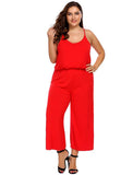 PRISCILLA’S PERFECT CHIC CAMI JUMPSUIT - B ANN'S BOUTIQUE