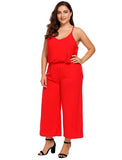 PRISCILLA’S PERFECT CHIC CAMI JUMPSUIT - B ANN'S BOUTIQUE