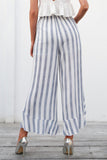 REBEL’S RUFFLE STRIPED PANTS - B ANN'S BOUTIQUE, LLC