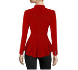 RED BLAZER JACKET - B ANN'S BOUTIQUE, LLC