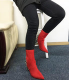 RED HOT ANKLE BOOTIE - B ANN'S BOUTIQUE
