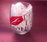 RED LIPS AND WINE SIPS - B ANN'S BOUTIQUE, LLC