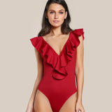 REECE RUFFLED BODYSUIT - B ANN'S BOUTIQUE