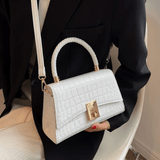 RETRO ALLIGATOR TEXTURE TOTE - B ANN'S BOUTIQUE, LLC