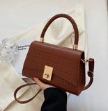 RETRO ALLIGATOR TEXTURE TOTE - B ANN'S BOUTIQUE, LLC