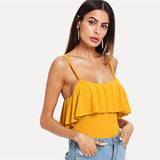 RILEY'S RUFFLED BODYSUIT - B ANN'S BOUTIQUE