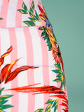 RUFFLE ME RIGHT FLORAL MAXI SKIRT - B ANN'S BOUTIQUE