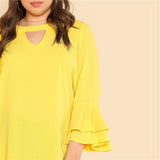 RUFFLED RAY OF SUNSHINE - B ANN'S BOUTIQUE