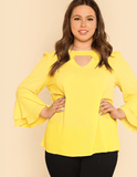 RUFFLED RAY OF SUNSHINE - B ANN'S BOUTIQUE