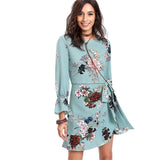 RUFFLES ARE SO RIGHT WRAP DRESS - B ANN'S BOUTIQUE