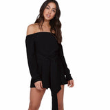 SASSY OFF-THE-TOP ROMPER - B ANN'S BOUTIQUE