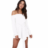 SASSY OFF-THE-TOP ROMPER - B ANN'S BOUTIQUE