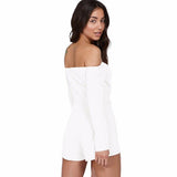 SASSY OFF-THE-TOP ROMPER - B ANN'S BOUTIQUE