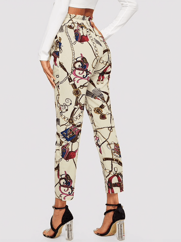 SASSY STYLE  ANKLE PANTS - B ANN'S BOUTIQUE