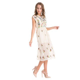 SAVANNAH SWEET FLORL EMBROIDERY DRESS - B ANN'S BOUTIQUE