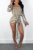 SERENA’S STRIPE IT RIGHT ROMPER - B ANN'S BOUTIQUE