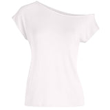 SEXY SHOULDER STYLE TEE - B ANN'S BOUTIQUE, LLC