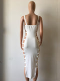SEXY SIDES PARTY DRESS - B ANN'S BOUTIQUE