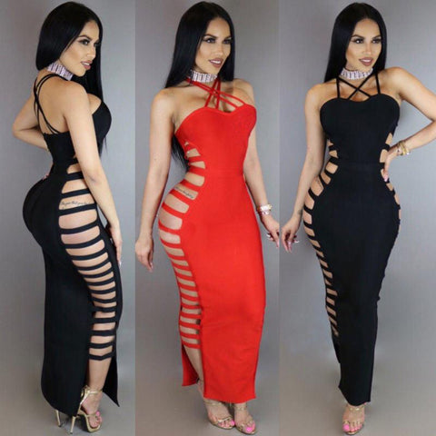 SEXY SIDES PARTY DRESS - B ANN'S BOUTIQUE, LLC