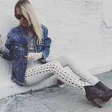 SIDE LACE-UP JEANS - B ANN'S BOUTIQUE