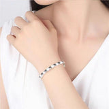SILVER CHARM BANGLE BRACELET - B ANN'S BOUTIQUE, LLC