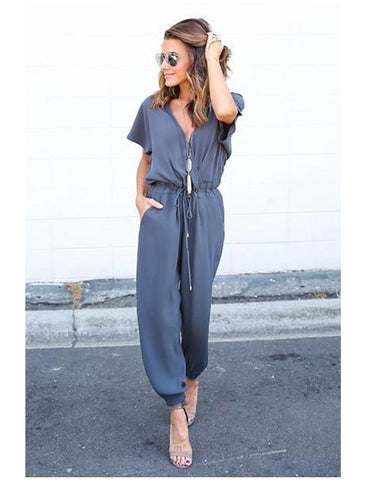 SIMPLE CHIC JUMPSUIT - B ANN'S BOUTIQUE, LLC