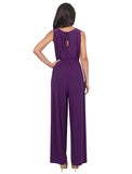 SIMPLE SPLIT JUMPSUIT - B ANN'S BOUTIQUE