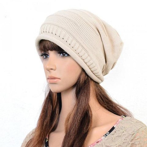 SLOUCHIE BEANNIE CAP - B ANN'S BOUTIQUE