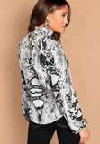 SNAKE CHARMER BLOUSE - B ANN'S BOUTIQUE