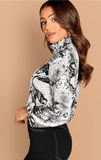 SNAKE CHARMER BLOUSE - B ANN'S BOUTIQUE