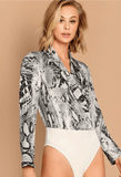 SNAKE CHARMER BODYSUIT - B ANN'S BOUTIQUE