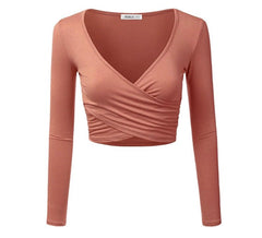 SPICED LATTE CROPPED TOP