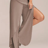 STACY SIDE SPLIT PANTS - B ANN'S BOUTIQUE, LLC