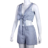 STRIPES ARE RIGHT SHORTS SET - B ANN'S BOUTIQUE