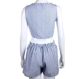 STRIPES ARE RIGHT SHORTS SET - B ANN'S BOUTIQUE