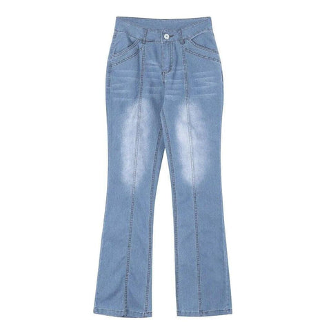 STYLISH BOOT CUT LOW-RISE DENIM JEANS - B ANN'S BOUTIQUE, LLC